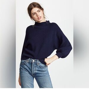 Line & Dot Alder Sweater in Black